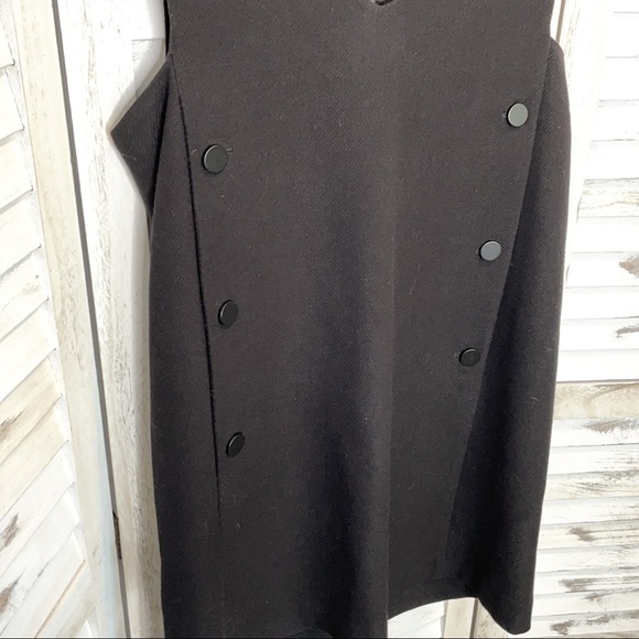 MIXXO | Black Sleeveless Button Jumper Dress - Picture 5 of 9